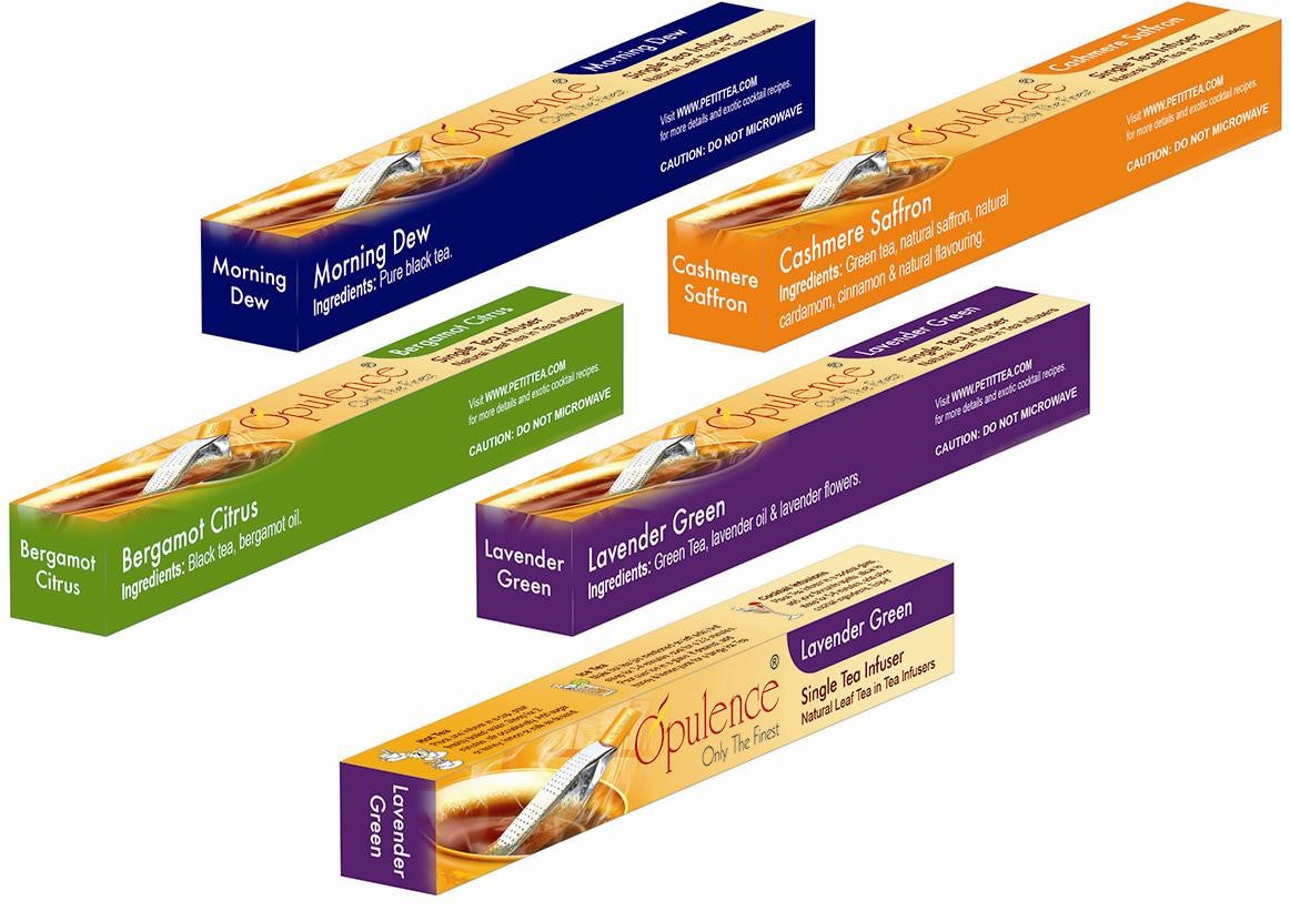 Premium Tea Infuser Variety Pack for Flavoring Gin and Tonic Cocktails With Tea, Herbs and Flowers