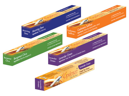 Tea Infusers Bulk Multi Flavor Pack, Opulence, Great for Gift Basket Packers & Food Service